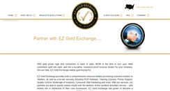 Desktop Screenshot of ezgoldexchange.com